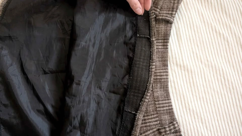 Brown Plaid A-Line Skirt - photo 4