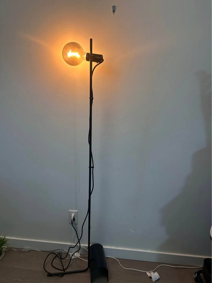 Ikea stand light with light ball - photo 3