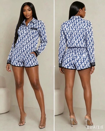 Pink and White and Black and White Checkered 2-Piece Sets - photo 2