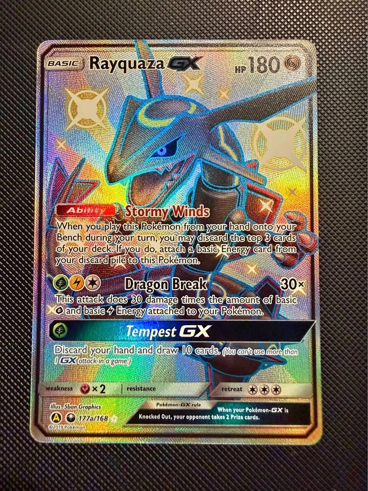 Rayquaza GX 177a/168