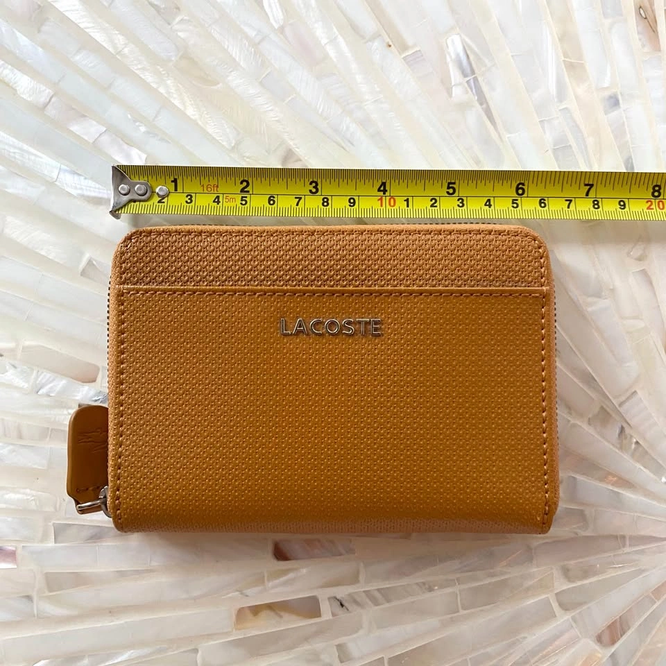 Lacoste Zip Wallet - PU Split Cow Leather - photo 2