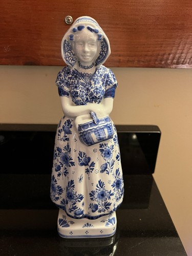 VTG Royal Delft Hand Painted Porcelain Farmer’s Wife