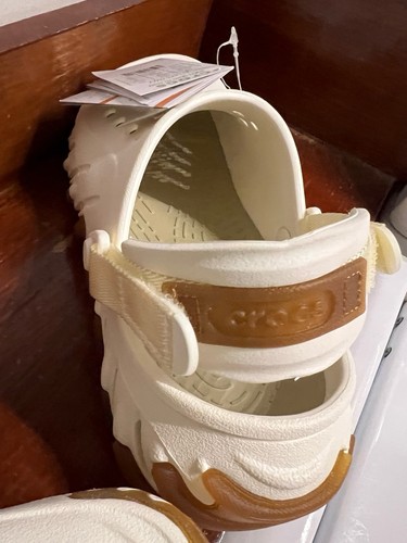 Crocs Echo Gum Ro Clog Chalk White 211675-0WV Unisex Size W8 M6 - photo 3