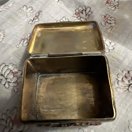 Antique Japanese Meiji mixed metal brass and copper Pill Snuff b - photo 3