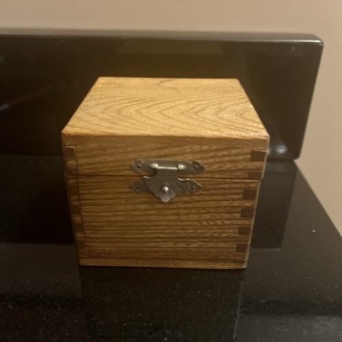 VINTAGE Model No.717 Small Boat COMPASS IN WOOD CASE - photo 2