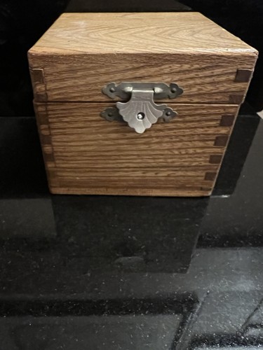 VINTAGE Model No.717 Small Boat COMPASS IN WOOD CASE - photo 4