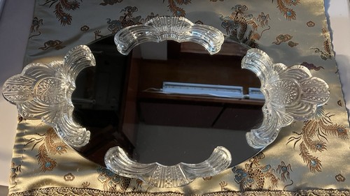 Vintage Shannon Crystal Baroque Vanity Tray/Venetian Inspired