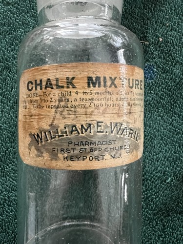 Antique Whitall Tatum Co. Glass Apothecary Lidded Jar - photo 2
