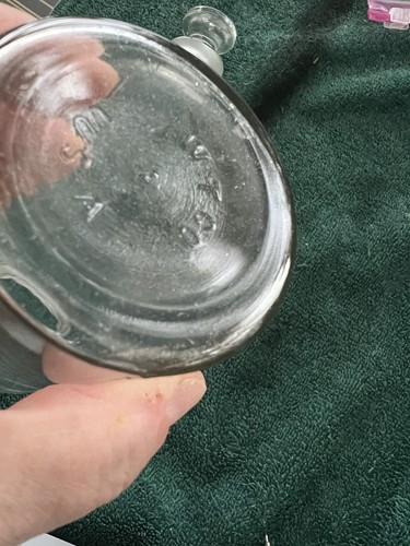 Antique Whitall Tatum Co. Glass Apothecary Lidded Jar - photo 5