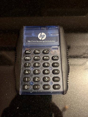 HP Flip-top Promotional working Calculator 8-digit Display