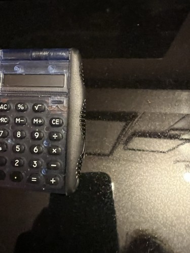 HP Flip-top Promotional working Calculator 8-digit Display - photo 2