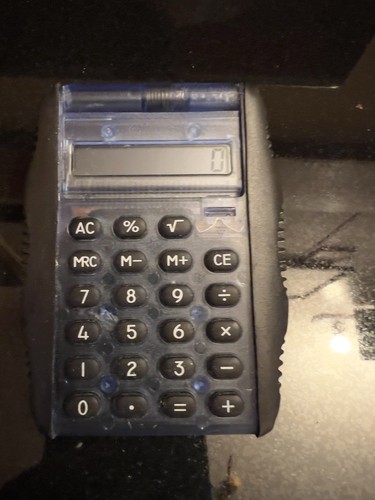 HP Flip-top Promotional working Calculator 8-digit Display - photo 4