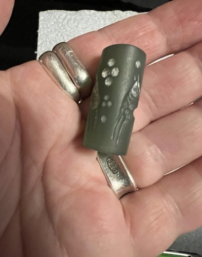 Ancient Roman Stone Intaglio Rare Unique Seal Bead