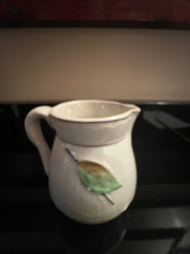 Antique 1882 Chesapeake Pottery Wild Rose Pitcher - photo 3
