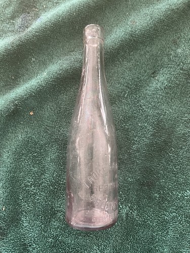 BROOKLYN, NY I.ROKEACH OIL REFINERS RARE 6" BOTTLE