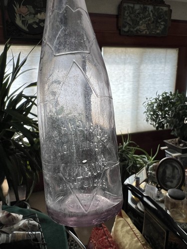 BROOKLYN, NY I.ROKEACH OIL REFINERS RARE 6" BOTTLE - photo 3