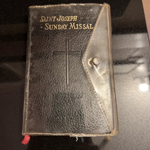 Lg Type Saint Joseph Sunday Missal 1954-1953 Catholic Book