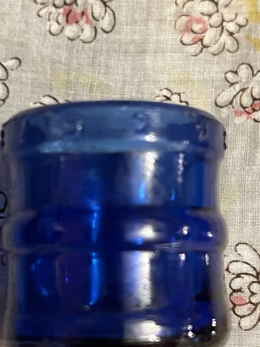 ANTIQUE JOHN WYETH & BRO COBALT BLUE MEDICINE BOTTLE PAT.1899 - photo 5