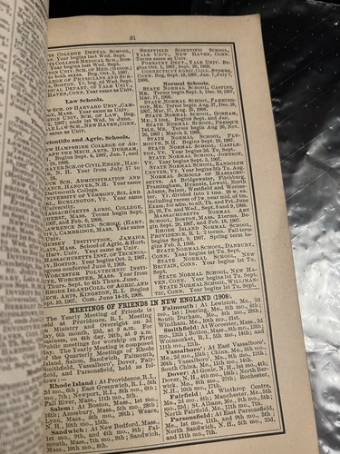The Old Farmer's Almanac 1908 Robert B. Thomas Softcover - photo 5