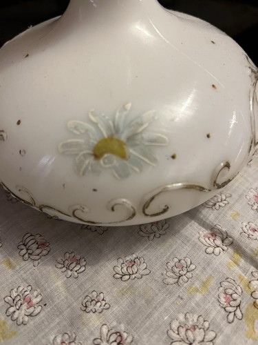Antique Milk Glass Decanter w/Original Stopper Barber - photo 2