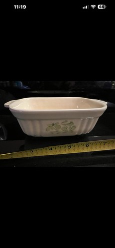Vintage 1983 Pfaltzgraff Stoneware Village Mini Loaf Pan - photo 4