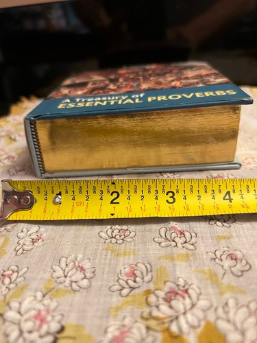 2004 A Treasury of Essential Proverbs H.C. & Jacket Clean - photo 2