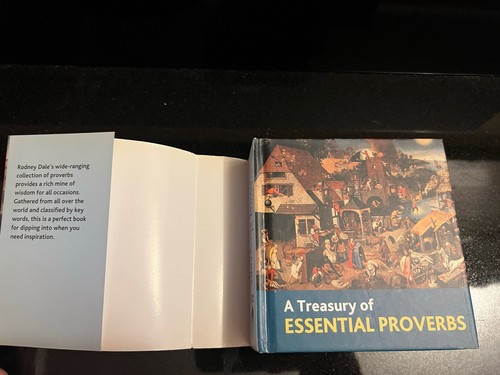 2004 A Treasury of Essential Proverbs H.C. & Jacket Clean - photo 4