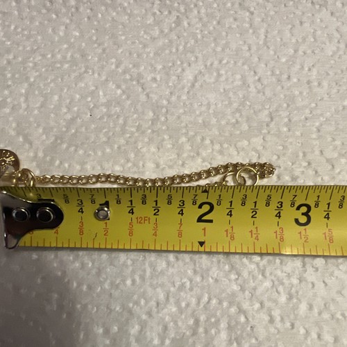 Vtg Double sided Flower Debossed Gumball Machine Prize Bracelet - photo 5