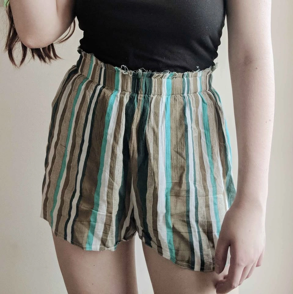 NEW With Tags Out From Under Urban Outfitters Striped Shorts