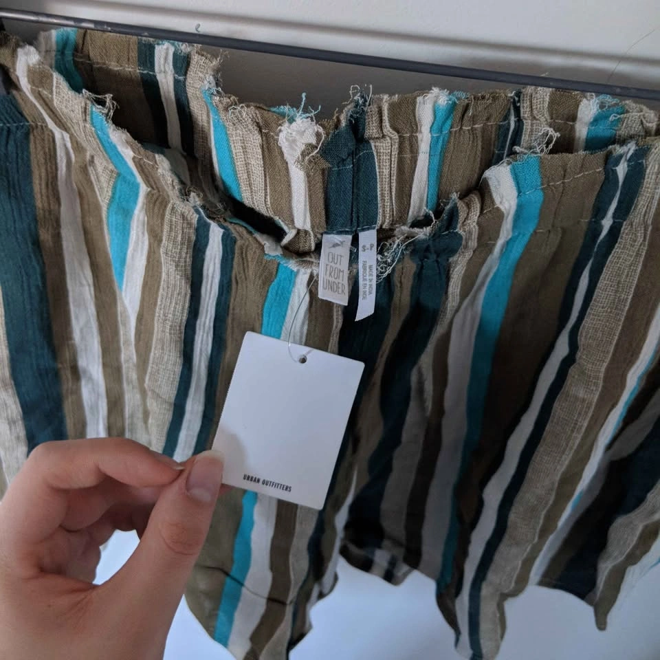NEW With Tags Out From Under Urban Outfitters Striped Shorts - photo 4