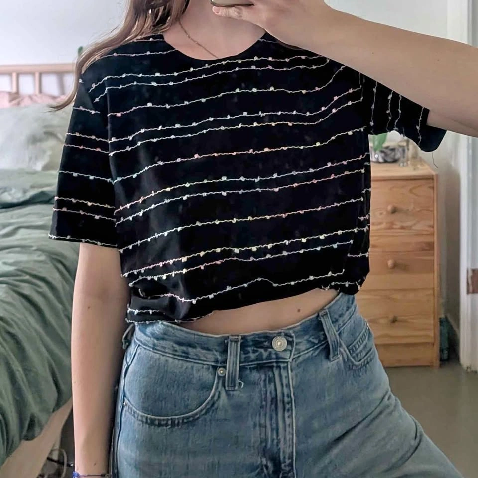 Tradition multicolour Striped Short Sleeve Top