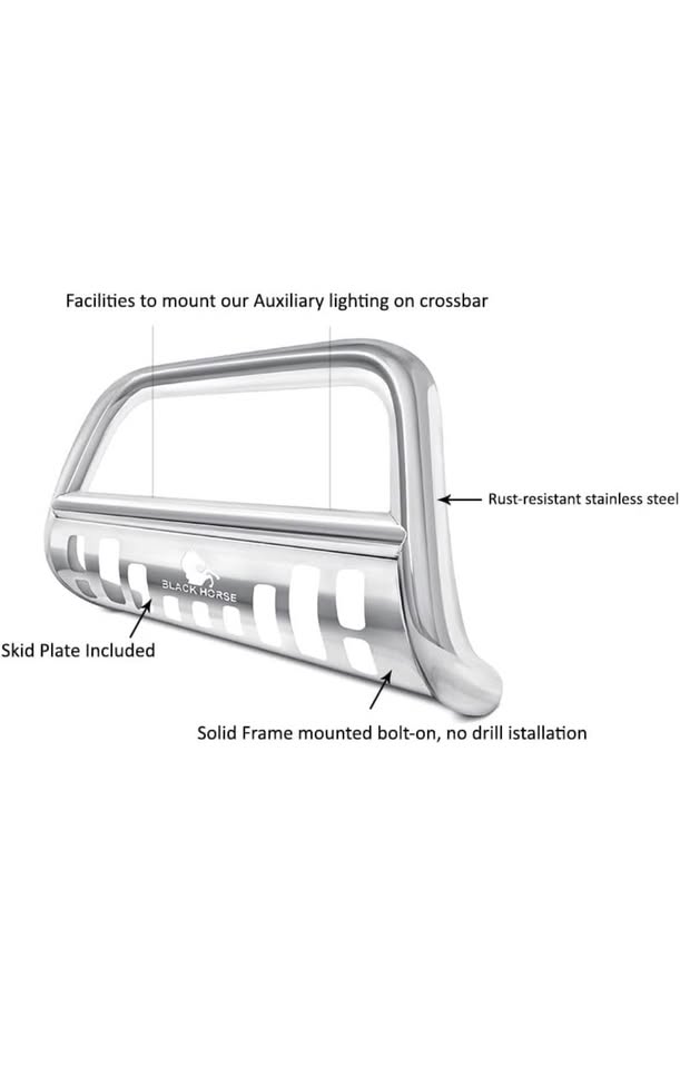 Black Horse Bull Bar 2011-2020 Toyota Sienna - photo 4