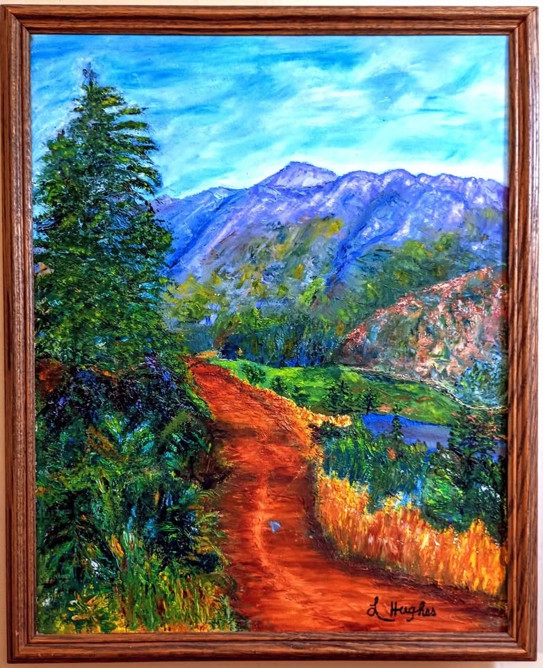Mid-century original oil painting, framed, signed. 22x18 inches. - photo 2