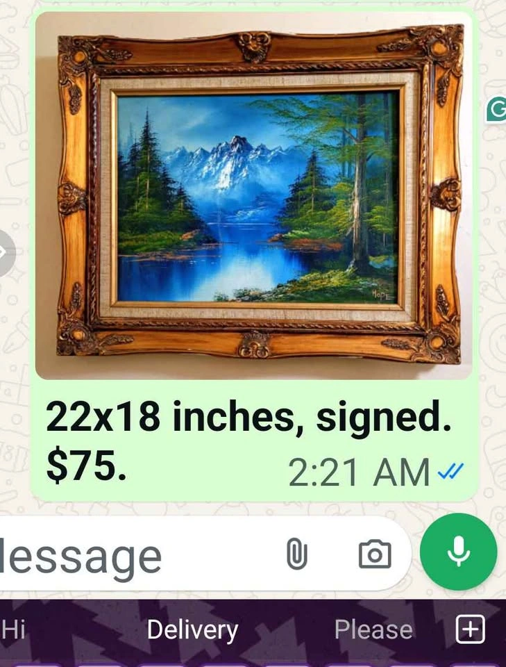 70 original vintage and antique oil paintings - photo 2