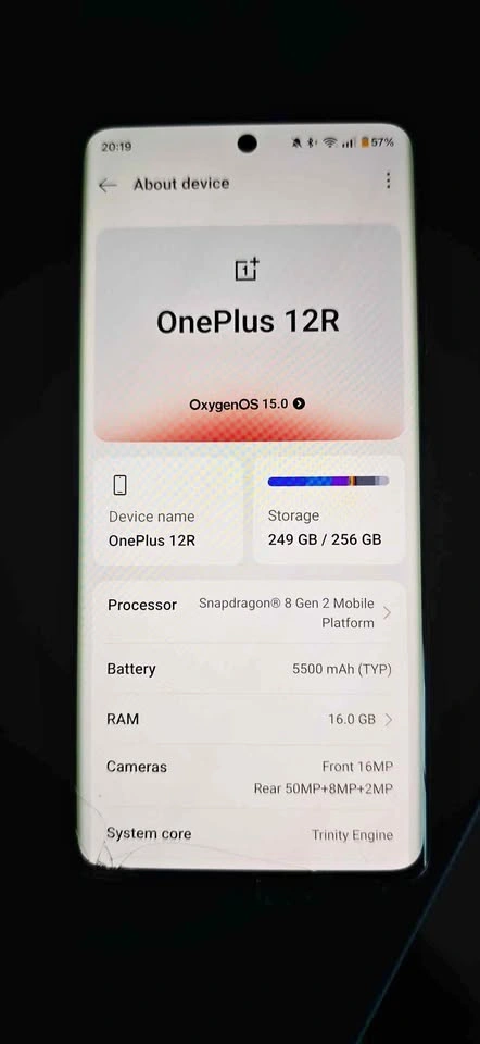 OnePlus 12R - 256gb/16gb Ram - Unlocked - Cellphone - Black
