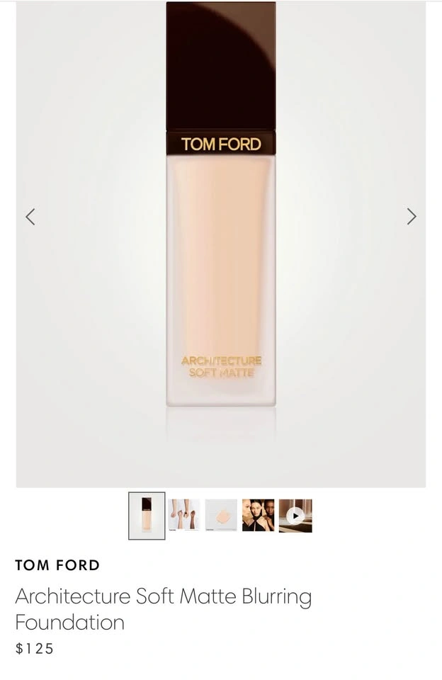 BNIB TOM FORD Architecture Soft Matte Blurring Foundation - photo 3