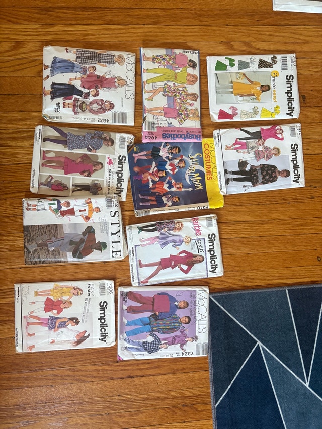 50+ vintage children sewing patterns - photo 2