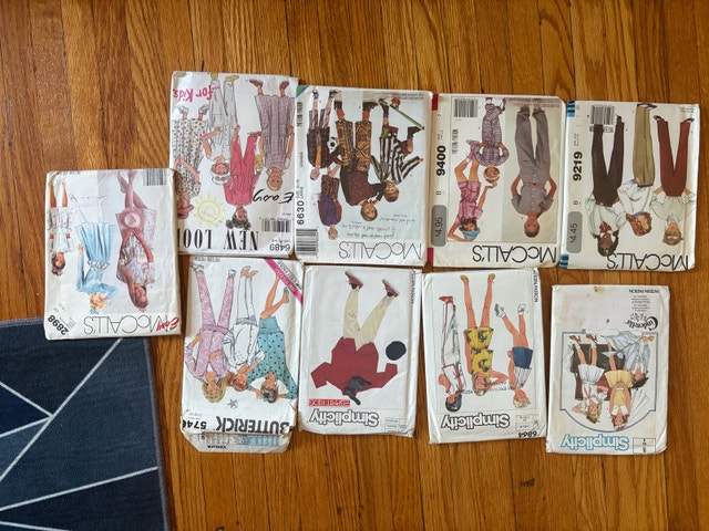 50+ vintage children sewing patterns - photo 3