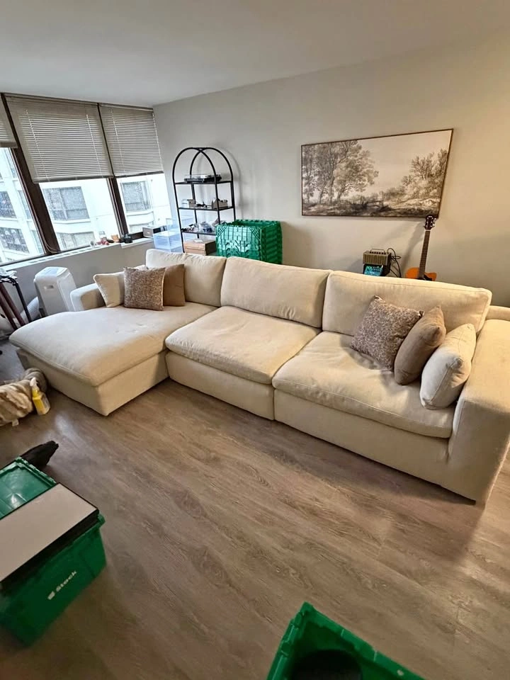 Modular Cloud Couch Dupe - Beige Linen