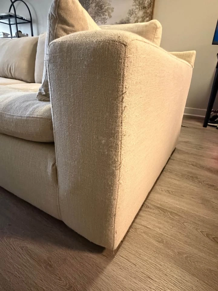 Modular Cloud Couch Dupe - Beige Linen - photo 3