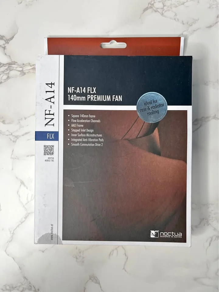 Noctua NF-A14 FLX 140mm premium fan thumbnail