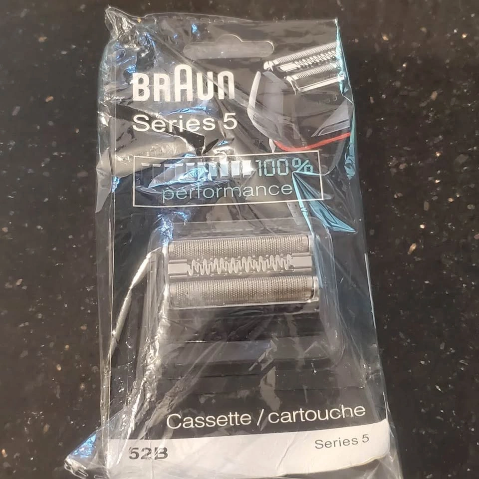 Braun Series 5 52B Replacement Cassette Brand New Factory Sealed - photo 2