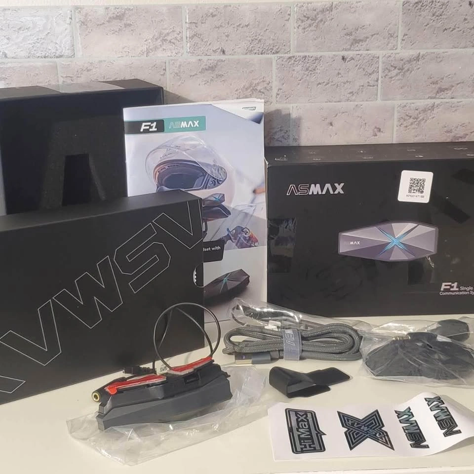 New ASMAX F1 motorcycle communication system - photo 3