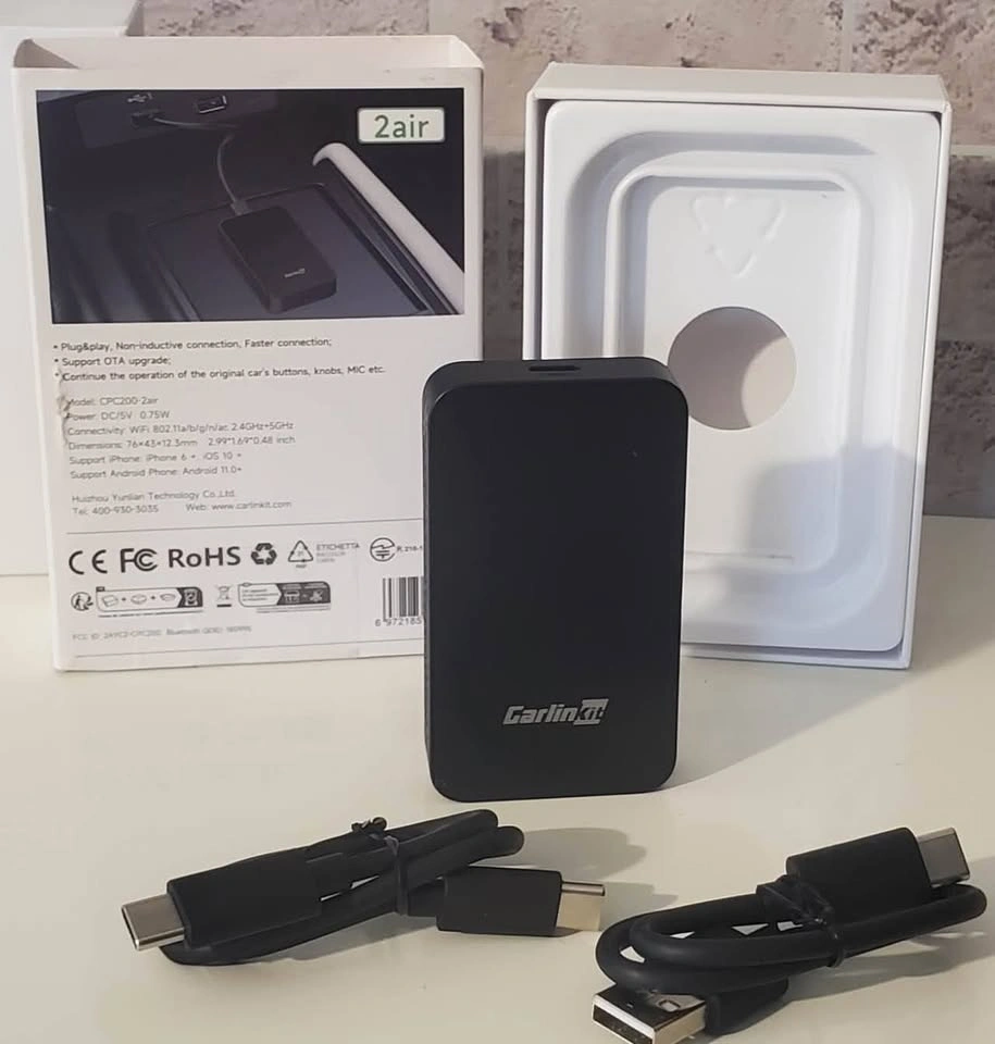 Carlinkit 2air Wireless Adapter For Car Play and Android Auto - photo 3