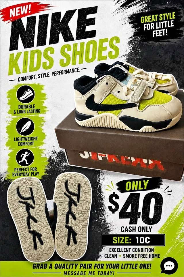 Nike Jordan Jumpman Jack Toddler 10c