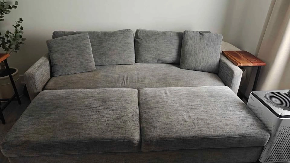Lillian August Grey Sleeper Sofa / Sofa Bed – Costco - photo 2