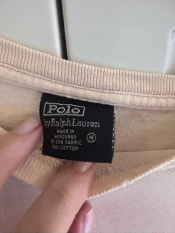 Polo by Ralph Lauren Men's Classic Crew Neck T-Shirt - Light Bei - photo 3