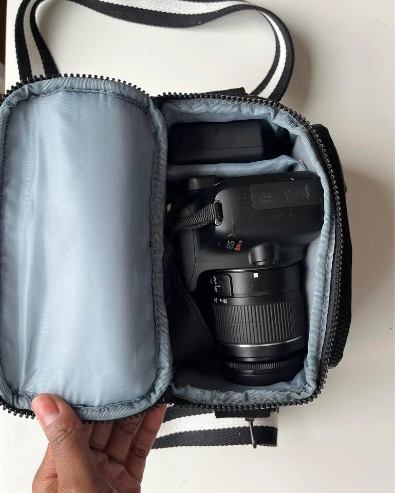 Canon EOS Rebel T6 digital DSLR, camera bag & storage card - photo 3