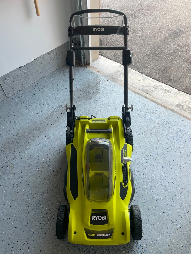 [EXCELLENT COND] RYOBI 40V HP Brushless 20'' Cordless Lawn Mower - photo 2