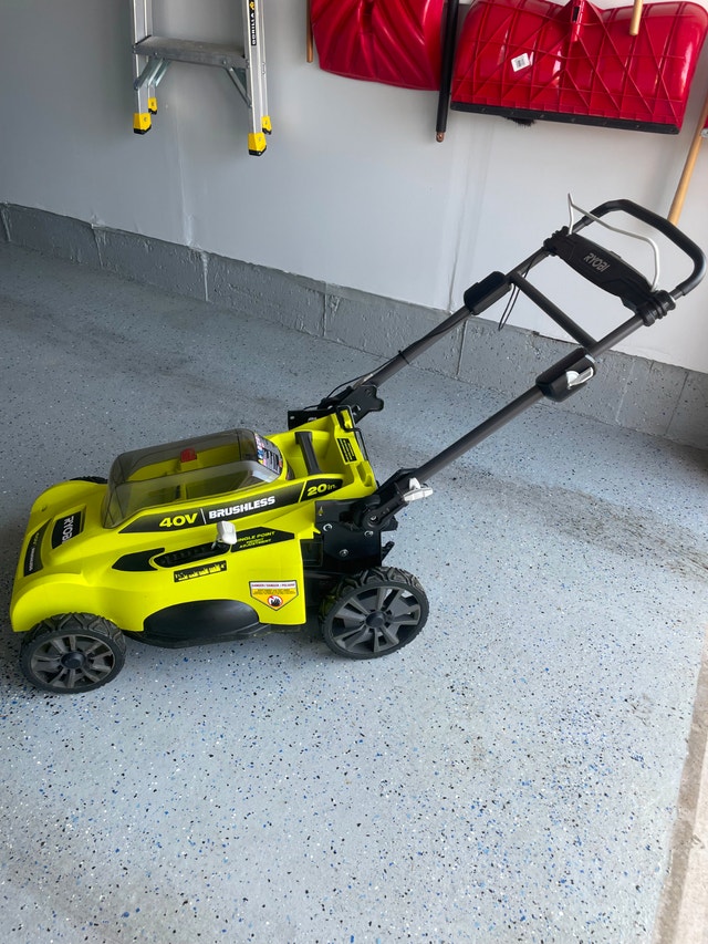 [EXCELLENT COND] RYOBI 40V HP Brushless 20'' Cordless Lawn Mower - photo 3